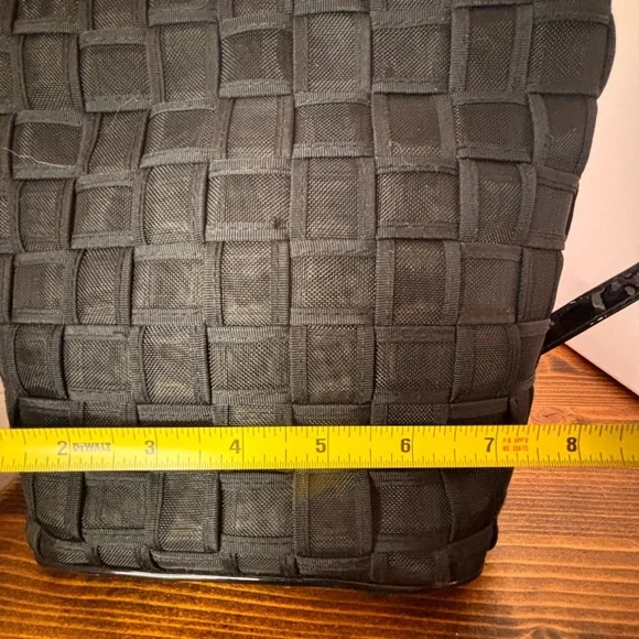 Vintage Y2K Jeanne Lottie Black Crossbody/ Shoulder Bag - Picture 9 of 11